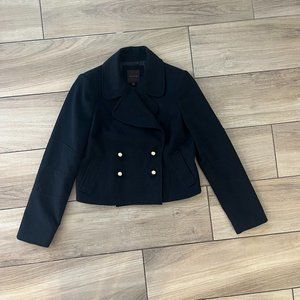 The Limited Black Peacoat